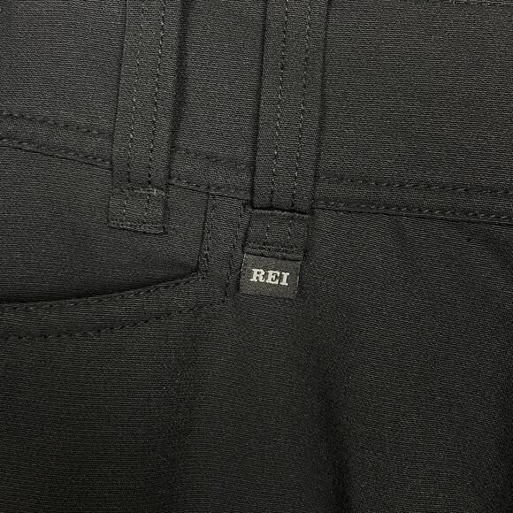 REI Co-op Women’s Black Hiking Pants Size 8‎ Stretch Outdoor Performance Nylon - Picture 3 of 8